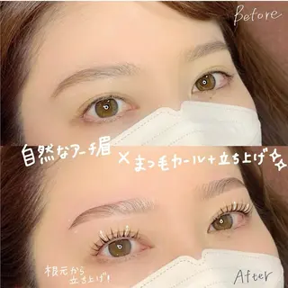 マツエク・マツパ ロレインアイ梅田芝田店所属・つちはし ひなのマツエク・マツパデザイン