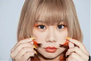 ミディアム カラー LIFE 本店所属・ハイトーン×韓国 レイヤー/ 小林達哉のヘアスタイル