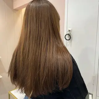 ロング マホ/日吉/髪質改善 /レイヤー/ガーリーのヘアスタイル