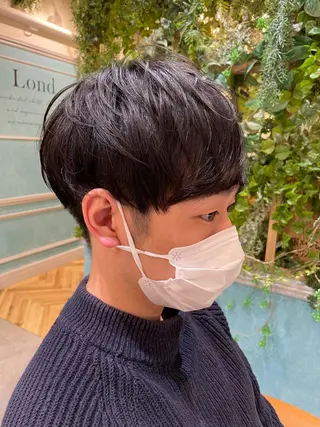 メンズ 吉田 竜也 髪質改善のヘアスタイル