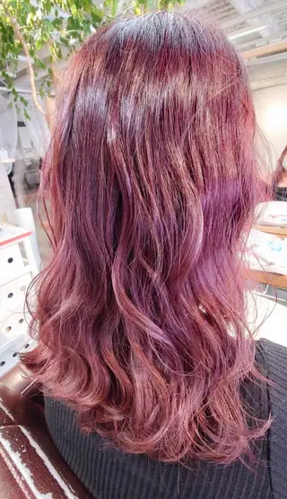 ロング 東野 拓海のヘアスタイル