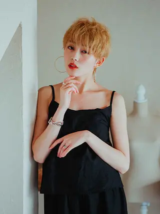 ショート カラー 相武台ショート特化 💐川崎希💐のヘアスタイル