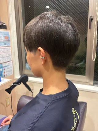 ショート 下澤 天音のヘアスタイル