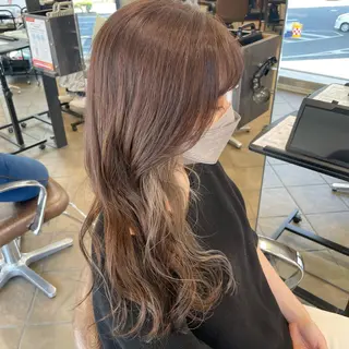 ロング カラー piLLon/ RYUKAのヘアスタイル