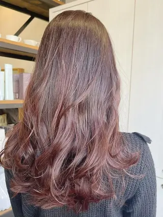 セミロング カラー こじま しょういちのヘアスタイル