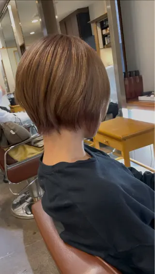 ショート TMJ所属・バズる韓国ヘア 🇰🇷溝邊　拓麿のヘアスタイル