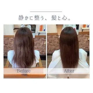 ロング lleno所属・Honami ⋆☽ 縮毛矯正モデル募集中のヘアスタイル