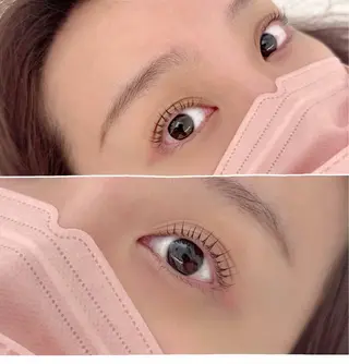 マツエク・マツパ beauty gene professional阪急西宮ガーデンズ店所属・山崎 心瑚のマツエク・マツパデザイン