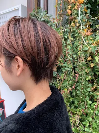 ショート 鎌田卓也/髪質改善 /透明感カラーのヘアスタイル