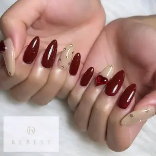 ネイル nailist 羽藍のネイルデザイン