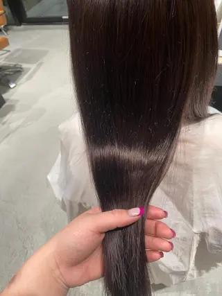 ロング カラー ヘアアレンジ メンズ 寺西 恵🪡🤍のヘアスタイル