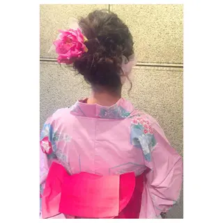 ヘアアレンジ 佐藤 奈佳子 サトウ ナカコのヘアスタイル