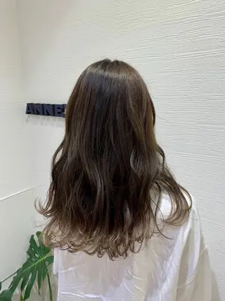 ロング カラー ケンジアネッタ Men'sのヘアスタイル