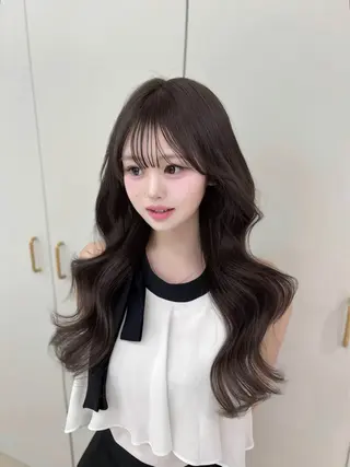 ロング COA所属・なかうち　けい COA GINZAのヘアスタイル