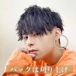 メンズ BIRTH by happiness所属・【ニュアンスパーマ】 西岡拓海のヘアスタイル