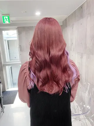 ロング メンズカット/波巻き TAKUMAのヘアスタイル