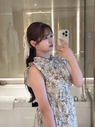 ロング 🫧髪質改善 講師🫧🍎幹細胞のヘアスタイル