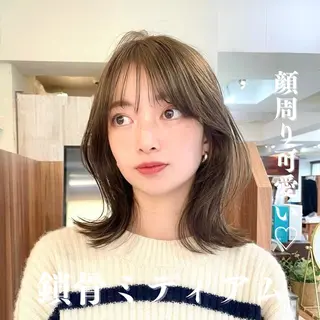 ミディアム カラー TOI所属・内野 龍海 / レイヤーカットのヘアスタイル