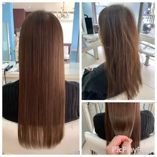 ロング カラー どんな髪の悩みも解決 します✨田嶋俊一✨のヘアスタイル