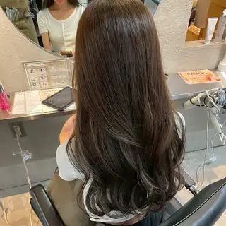 カラー 小浦 花澄のヘアスタイル