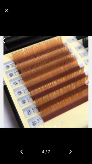 カラー マツエク・マツパ K&E lashe /大垣　まつ毛、眉毛のマツエク・マツパデザイン