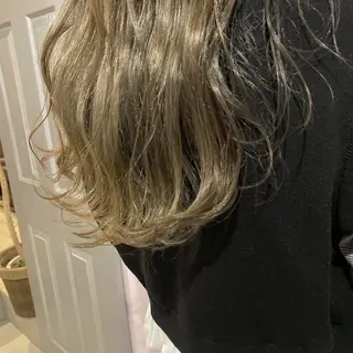 ロング カラー アオイ🩵暖色 /まろやかカラーのヘアスタイル