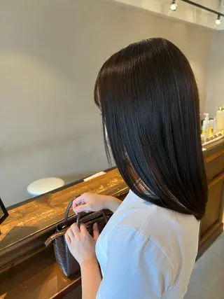 ミディアム カラー レイヤー/ボブパーマ /垢抜け/タクミのヘアスタイル