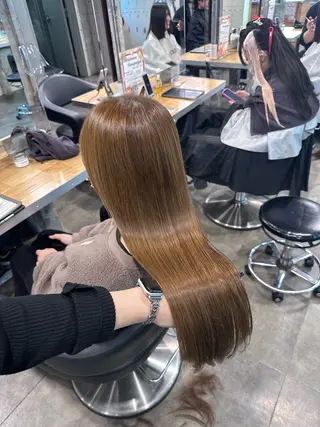 カラー 海外トレンドヘア🤍 sumireのヘアスタイル