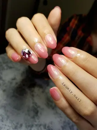 セミロング izumiynail いずみのネイルデザイン