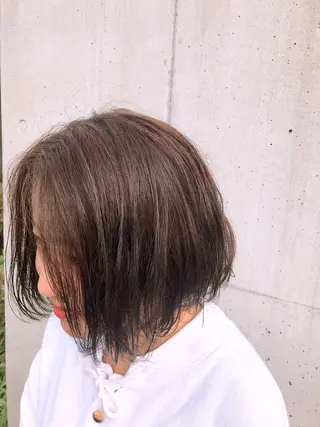 ショート カラー ダブルカラー🎉 ハイトーン🎉スドウのヘアスタイル