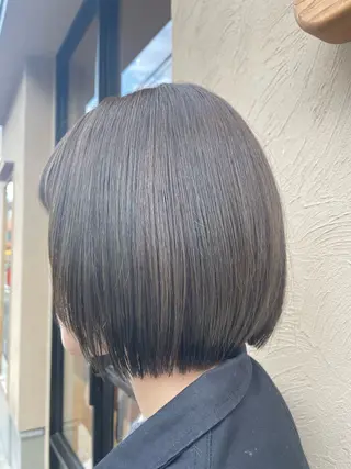 ミディアム 大人ショート/鎌倉/ カット/edA.菫のヘアスタイル