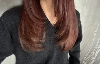 ロング 🇰🇷韓国風顔周り NANAMI🇰🇷のヘアスタイル