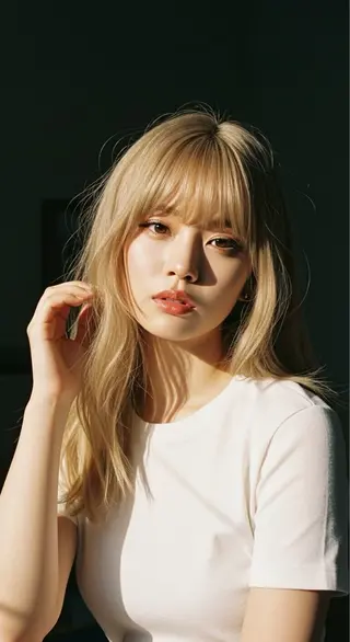 ロング 高堰 朱羽のヘアスタイル