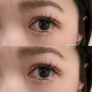 マツエク・マツパ sol nanamiのマツエク・マツパデザイン