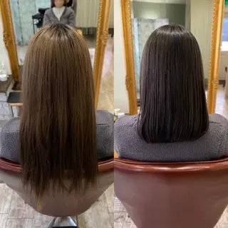 ミディアム 八事/CREER/ Wakanaのヘアスタイル