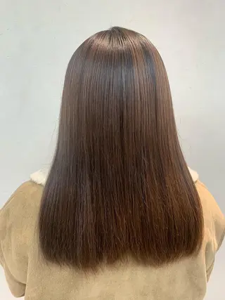 セミロング 透明感カラー/ ダブルカラー /ソラのヘアスタイル