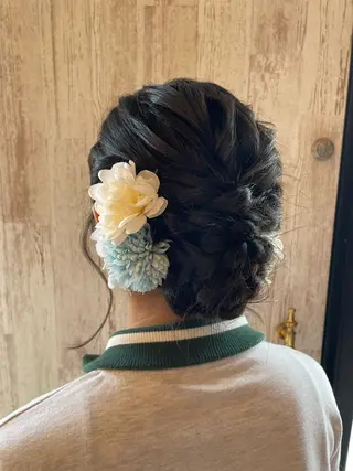 ヘアアレンジ 岡村 真子のヘアスタイル