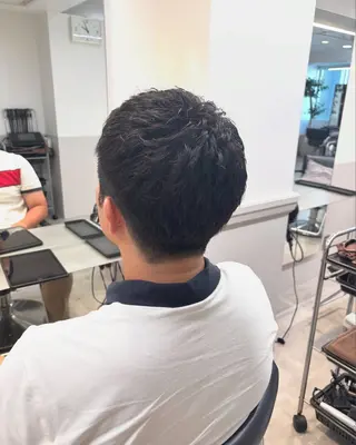 メンズ 🎀暖色カラー／ボブ 🎀MOMONAのヘアスタイル