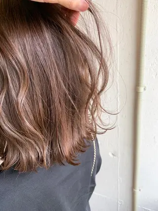 ミディアム カラー 💈平島 拓也💈のヘアスタイル