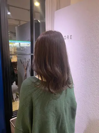 ミディアム 森本峻介 ボブ/透明感カラーのヘアスタイル