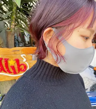 ショート カラー 玉木 育実のヘアスタイル