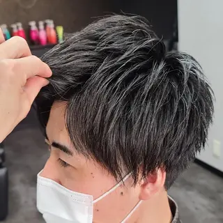 ショート メンズ 井澗 修二のヘアスタイル