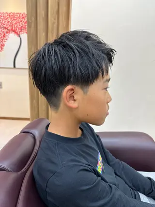 キッズ 石黒 理々花のヘアスタイル