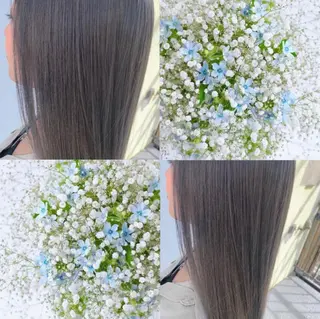 セミロング 髪質改善 カラーJILLのヘアスタイル