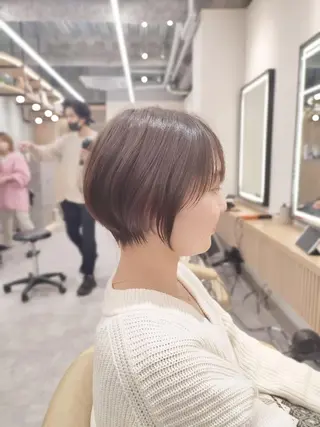 ショート Lond profil 浦和所属・【似合わせ・レイヤー ・パーマ】海気のヘアスタイル