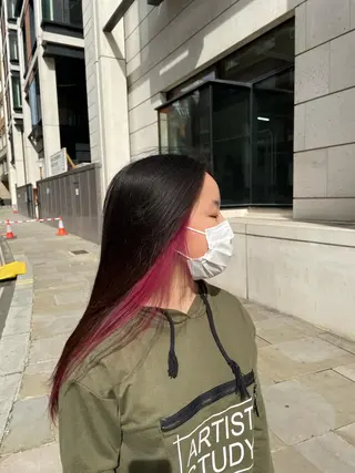 ロング カラー scene自由が丘所属・自由が丘/メンズ/ ボブ/田丸のヘアスタイル