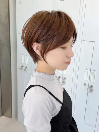 ショート あゆ/縮毛 矯正/透明感カラーのその他イメージ