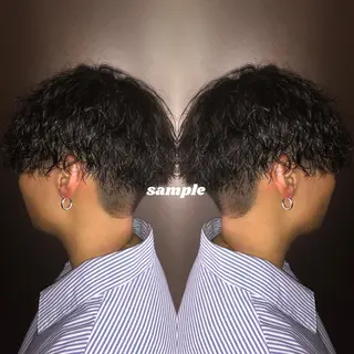 メンズ Richromatic所属・M Jのヘアスタイル