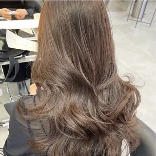 ミディアム レイヤー、美髪矯正 🌹韓国ヘア芹奈のヘアスタイル