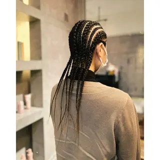 メンズ キッズ BRAIDS💎愛子 大人ハイライト💎のヘアスタイル